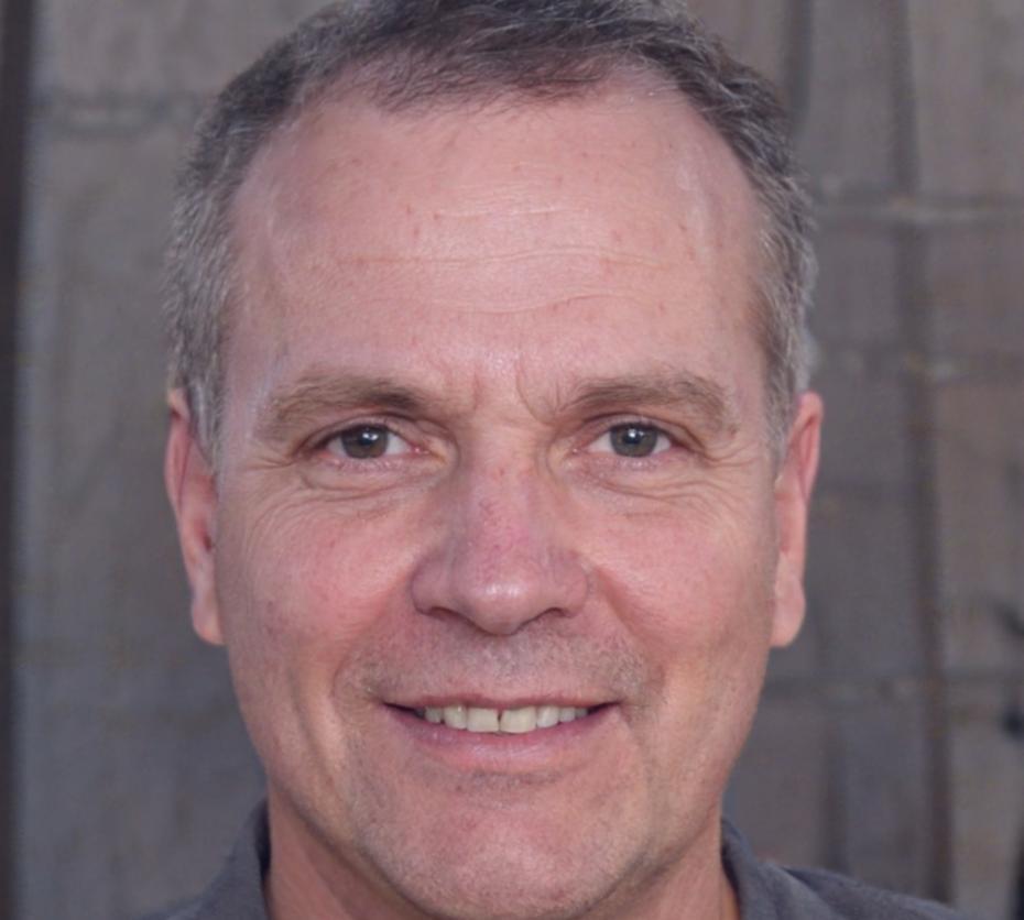 Portrait professionnel d'un membre de l'équipe